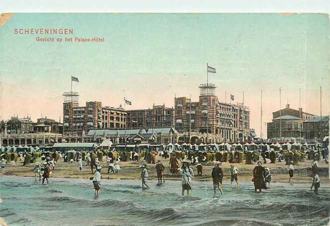 Scheveningen Gezicht op het Palace Hotel