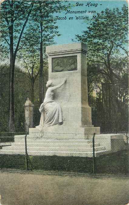 Den Haag Monument van Jacob en Willem Maris