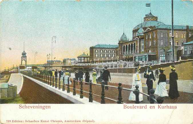 Scheveningen Boulevard en Kurhaus