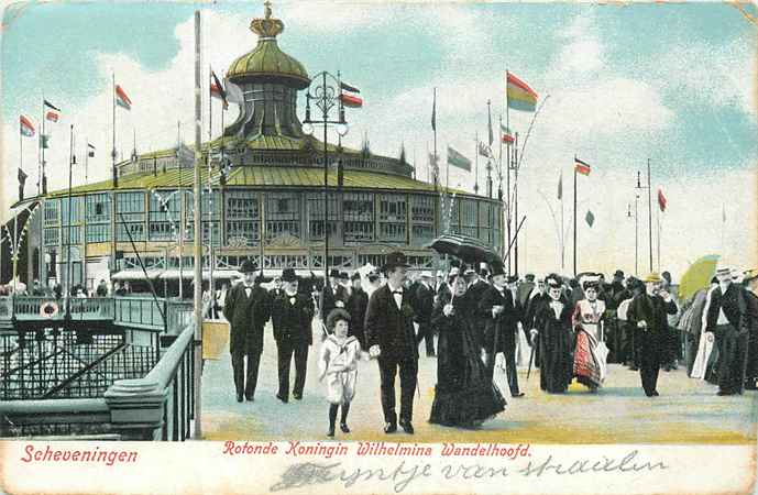 Scheveningen Rotonde Koningin Wilhelmina