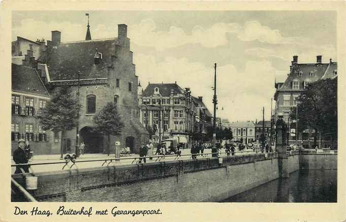 Den Haag Buitenhof met Gevangenpoort