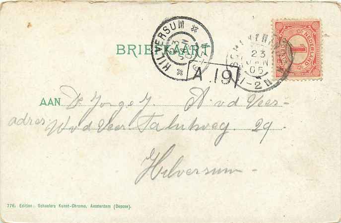 Scheveningen Koningin Wilhelmina Wandelh