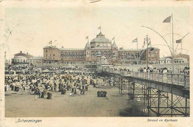 Scheveningen Strand en Kurhaus