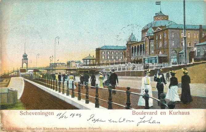 Scheveningen Boulevard en Kurhaus