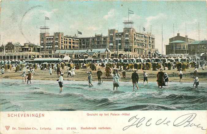 Scheveningen Gezicht op het Palace Hotel