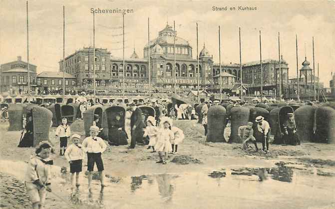 Scheveningen Strand en Kurhaus