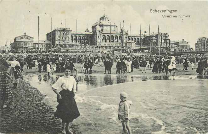 Scheveningen Strand en Kurhaus