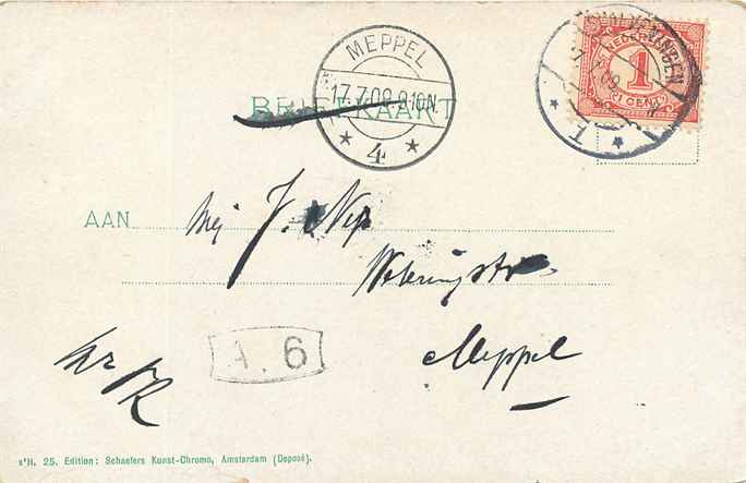 Scheveningen Gezicht van af het Palace H