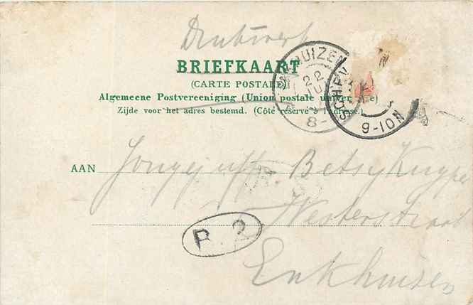 Scheveningen Koningin Wilhelmina Wandelh