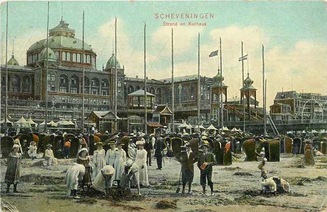 Scheveningen Strand en Kurhaus