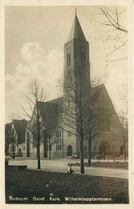 Bussum Wilhelminaplantsoen Kerk