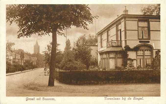 Bussum Torenlaan bij de Singel