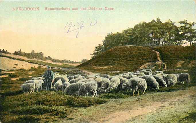 Apeldoorn Hunnenschans aan het Uddeler Meer