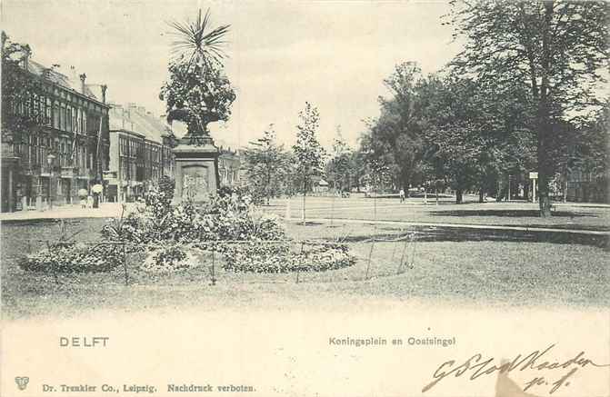 Delft Koningsplein en Oostsingel