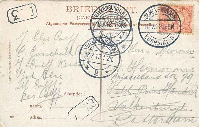 Scheveningen Koningin Wilhelmina Wandelh