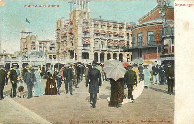 Scheveningen Boulevard en Palacehotel