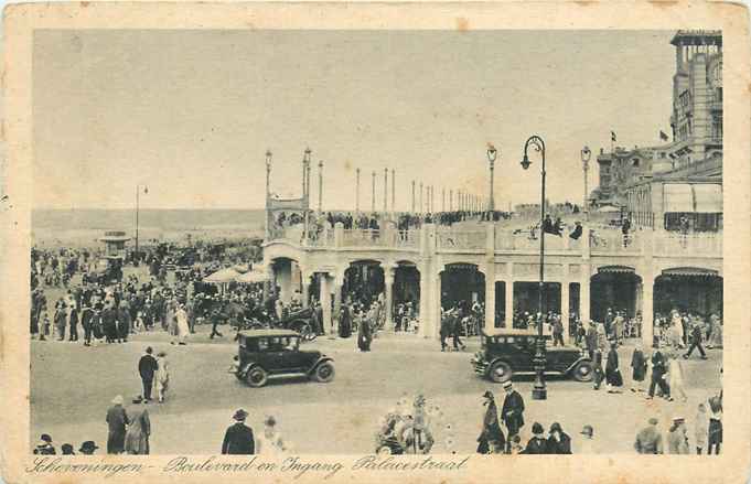 Scheveningen Boulevard en Ingang Palaces