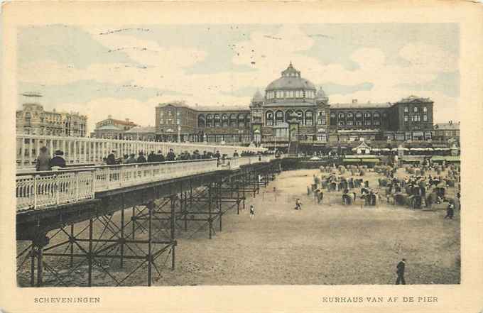 Scheveningen Kurhaus van af de Pier
