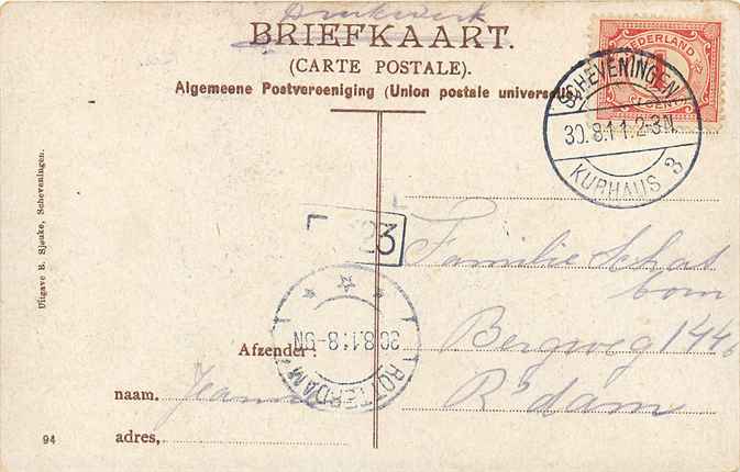 Scheveningen Koningin Wilhelmina Wandelh