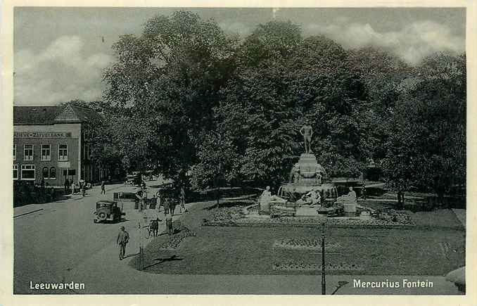 Leeuwarden Mercurius Fontein