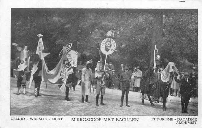 Utrecht Mikroscoop met Bacillen