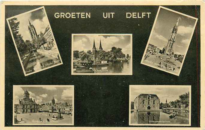 Delft Groeten uit