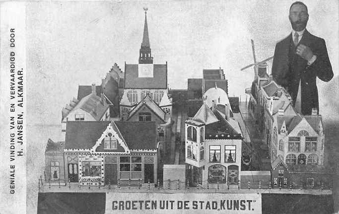 Alkmaar Groeten uit de stad Kunst