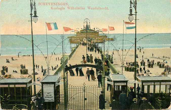 Scheveningen Koningin Wilhelmina Wandelhoofd