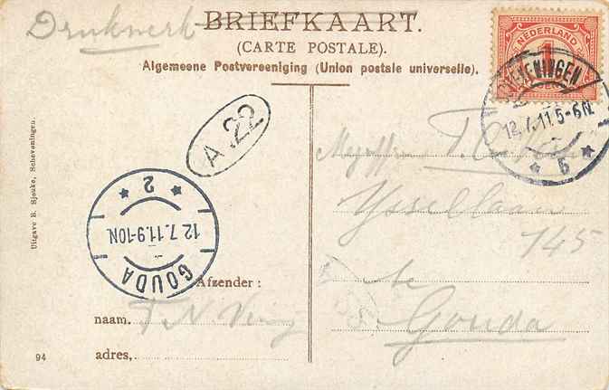 Scheveningen Koningin Wilhelmina Wandelhoofd