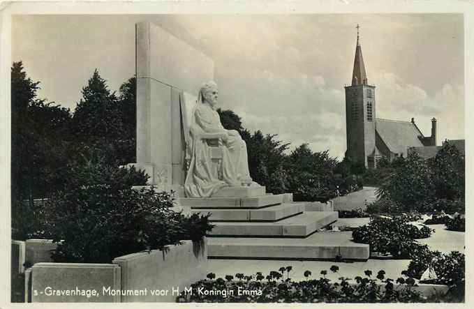 Den Haag Monument voor HM Koningin Emma