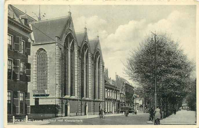 Den Haag Lange Voorhout met Kloosterkerk