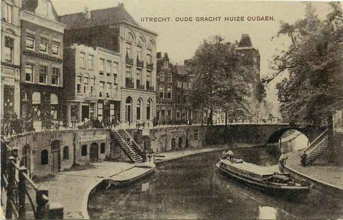 Utrecht Oude Gracht Huize Oudaen