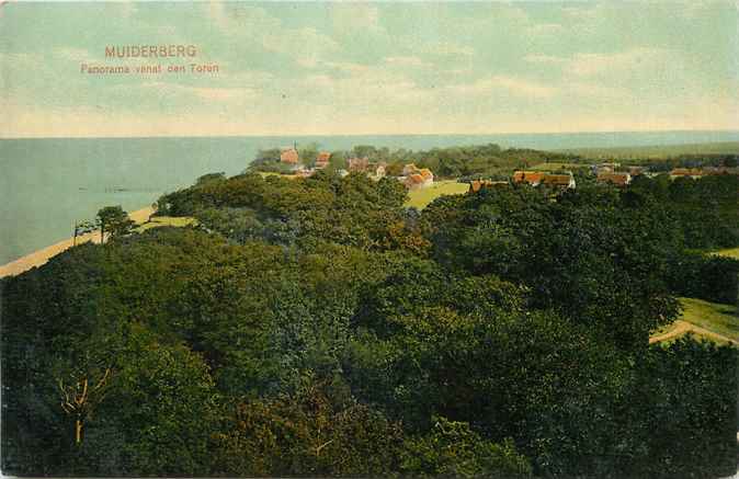 Muiderberg Panorama vanaf den Toren