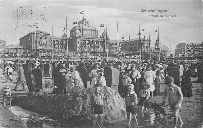 Scheveningen Strand en Kurhaus