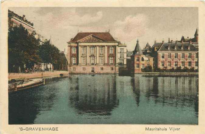 Den Haag Mauritshuis Vijver