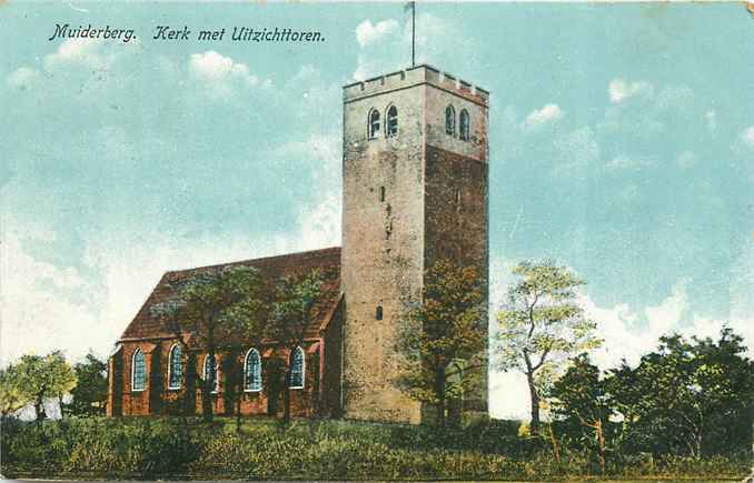 Muiderberg Kerk met Uitzichttoren