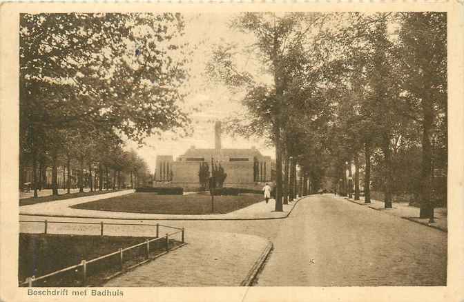 Nederland Boschdrift met Badhuis