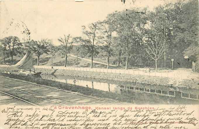 Den Haag Kanaal langs de Boschjes