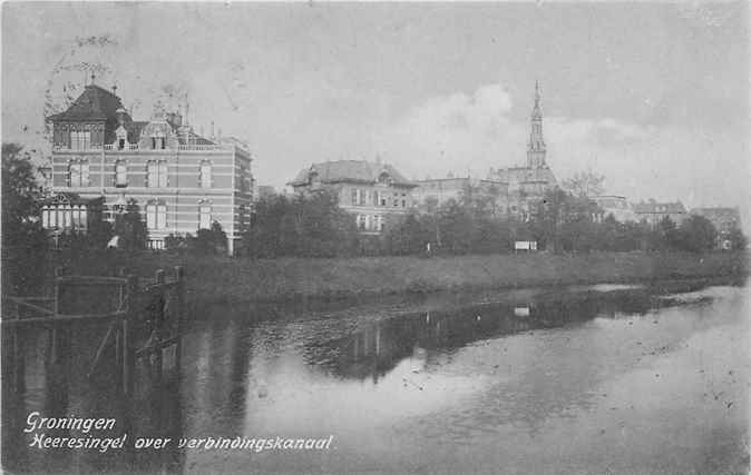 Groningen Heeresingel over Verbindingskanaal