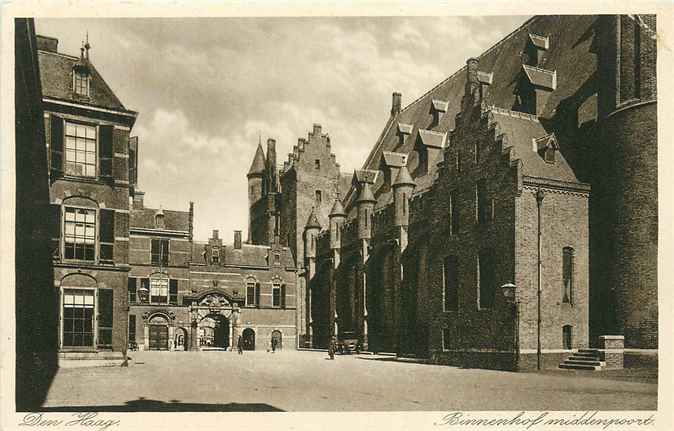 Den Haag Binnenhof middenpoort