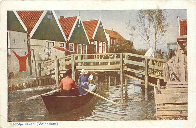 Volendam Bootje Varen