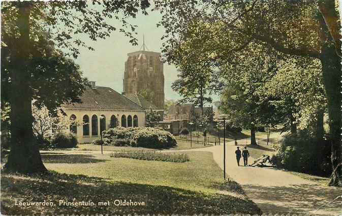 Leeuwarden Prinsentuin met Oldehove