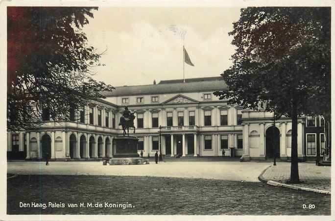 Den Haag Paleis van HM de koningin