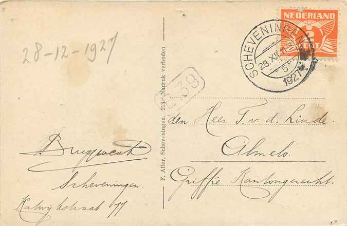 Scheveningen Op het Wandelhoofd