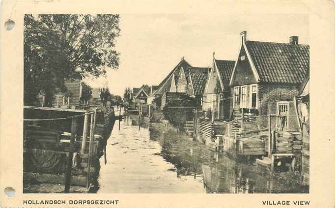 Nederland Hollands Dorpgezicht