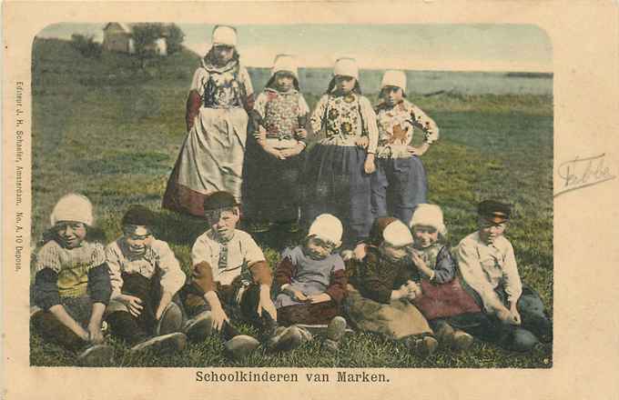 Marken Schoolkinderen