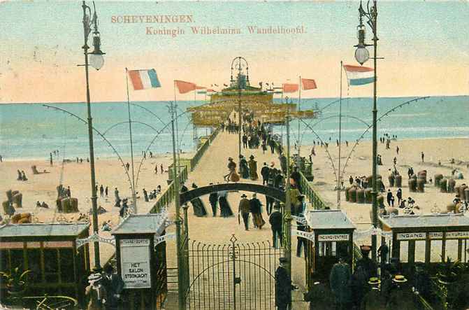 Scheveningen Koningin Wilhelmina Wandelhoofd