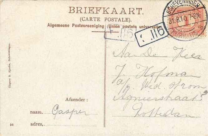 Scheveningen Koningin Wilhelmina Wandelhoofd