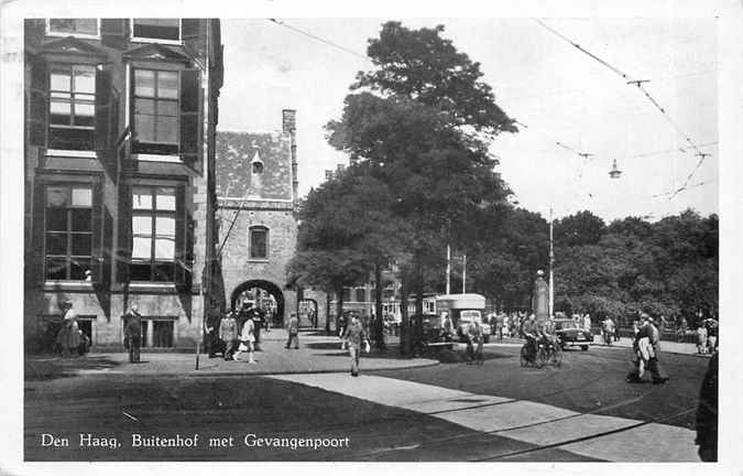 Den Haag Buitenhof met Gevangenpoort