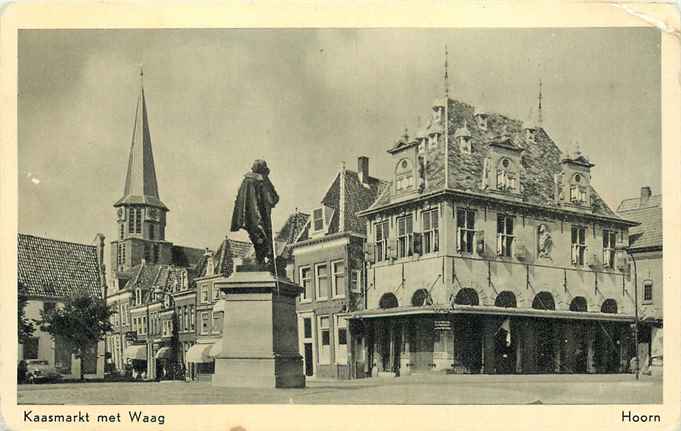 Hoorn Kaasmarkt met Waag